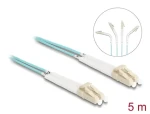 Delock Optický kabel LC-LC OM3 úhlový 5 m / Optický kabel (88082)