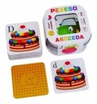 Pexeso Abeceda v plechové krabičce