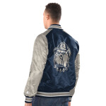 Starter Pánská bunda Georgetown Hoyas NCAA Renegade Varsity Satin Jacket Velikost: XL