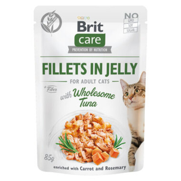 Brit Care Cat Fillets in Jelly with Wholesome Tuna