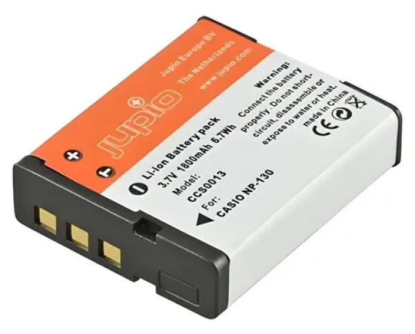 JUPIO Akumulátor pro digitální fotoaparát Casio (CCS0013) / NP-130 / 1800 mAh (CCS0013)