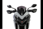 Ducati Multistrada 1200 15-18, 950 17-21, 1260S 18-21, V2 22-24, V2S 22-24 Adventure sports plexi štít 330mm - ohnivě červená