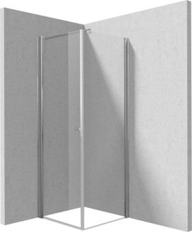 DEANTE - Sprchový kout Kerria Plus chrom, čtvercová, 90x90 cm KKN0W09S09