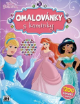 Disney Princezny - Omalovánky s kamínky