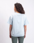 Tričko Organic Basics True Boxy Tee Light Blue