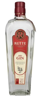 Rutte Dry Gin 43% 0,7 l (holá lahev)