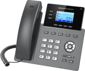 Grandstream GRP2603P / VoIP telefon / 6x SIP účet / 2,48" LCD displej / 2x Gigabit LAN / PoE (GRP2603P)