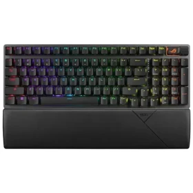ASUS ROG Strix Scope II 96 černá / Bezdrátová herní klávesnice / mechanická / ROG NX Snow / RGB / BT / USB / CZ/SK (90MP037A-BKZA00)