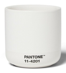 PANTONE Cortado termo hrnek - Cloud Dancer 11-4201 (barva roku 2026)
