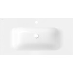 MEXEN - Vela umyvadlo zapuštěné do desky 91 x 46,5, bílá lesk 25239000