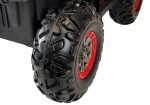 Mamido Dětská elektrická čtyřkolka XMX607 4x4 lakovaná červená