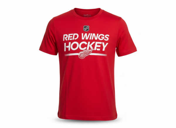 Outerstuff Dětské Tričko Detroit Red Wings Apro Wordmark Ss Ctn Tee Velikost: Dětské let)