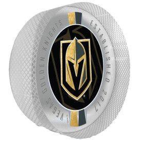 Mustang Puk Vegas Golden Knights NHL Crystal Ribbon