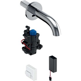 GEBERIT - Piave Termostatická elektronická umyvadlová baterie pod omítku, bateriové napájení, easy to clean, chrom 116.288.21.1