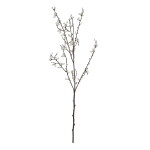 House Doctor Umělá dekorativní větvička Decor White 97 cm, bílá barva, plast