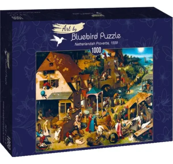 BLUEBIRD Puzzle Nizozemská přísloví