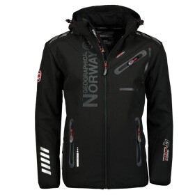 Geografická norská softshellová bunda Royaute Assor B Men 068 M WW1975H/GN/Black / Black m