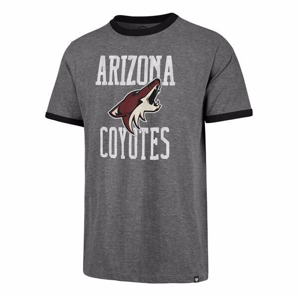 47 Brand Pánské Tričko Arizona Coyotes Belridge '47 CAPITAL RINGER Tee Velikost: L
