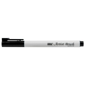 MARVY Artist Brush 1100-1 fix štětcový hrot – barvy vodní báze brush pen na papír lettering kaligrafie rozmývatelný mísitelný acid free netoxický