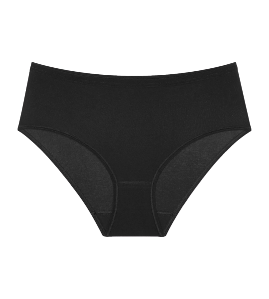 Dámské kalhptky Sense Of Cotton Midi 2P - BLACK - černé 0004 - TRIUMPH BLACK 42
