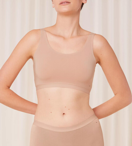 Dámská podprsenka Smart Natural Bralette - BROWN - sv. hnědá 00EP- TRIUMPH BROWN 01