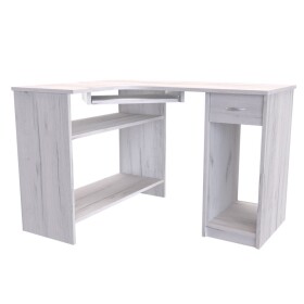 Nábytek Mikulík PC stolek rohový LUKY MIK-17349