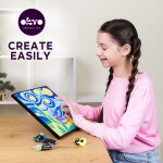 OKTO Malování hmotou podle čísel motiv "Malý princ noční obloha" 29x29 cm, OKTO, W051111