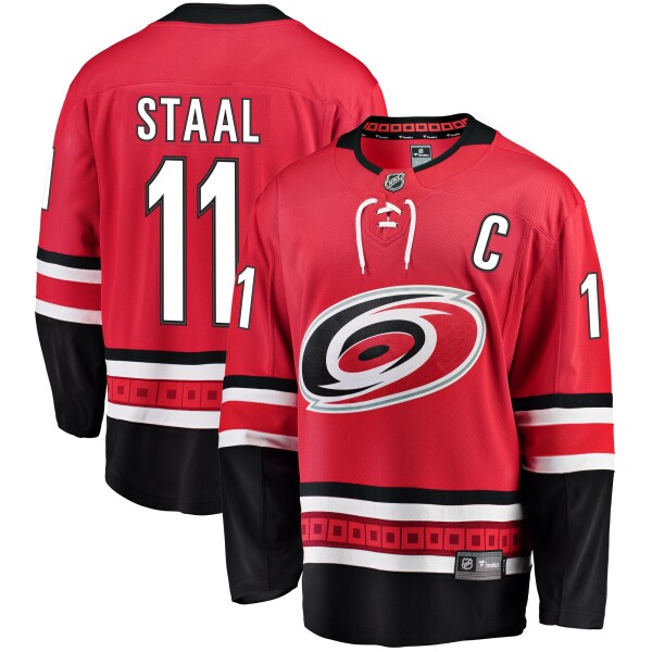 Fanatics Pánský dres Carolina Hurricanes NHL #11 Jordan Staal Breakaway Alternate Jersey Velikost: S, Distribuce: USA