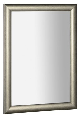 SAPHO - VALERIA zrcadlo v dřevěném rámu 580x780, platina NL393