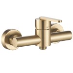 REA - Sprchová baterie Ontario BRUSH GOLD REA-B5501