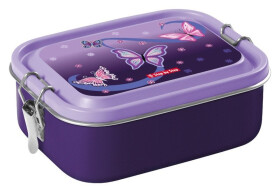 Krabička na svačinu z nerezové oceli Sweet Butterfly