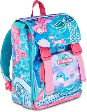 Mitama 4Zip OceanVibes / Školní aktovka / 21–28 l / pro 1. stupeň ZŠ (64719)