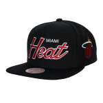 Mitchell & Ness Pánská kšiltovka Miami Heat NBA Team Script 2.0 Snapback