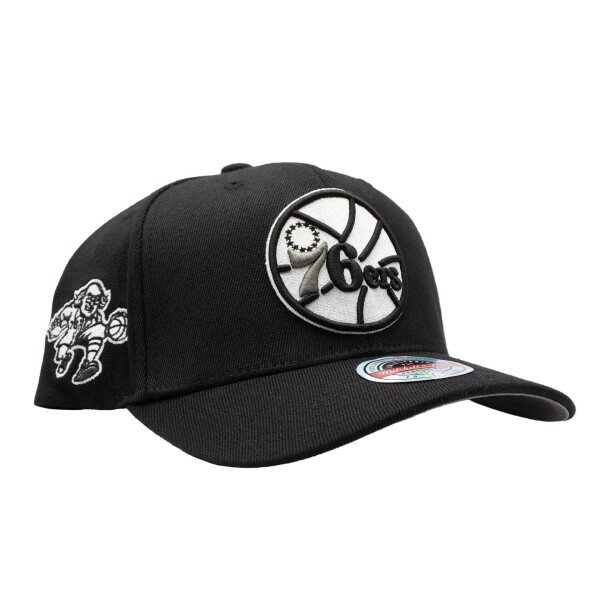 Mitchell & Ness Pánská kšiltovka Philadelphia 76ers NBA Monochrome Classic Red Stretch-Snap