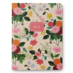 Rifle Paper Co. Měsíční plánovací notes 2026 Dahlia, růžová barva, papír