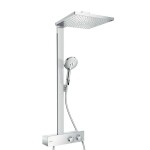 HANSGROHE - Raindance E Sprchový set, s termostatem, 30x30 cm, EcoSmart, chrom 27362000