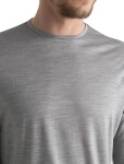Pánské merino triko dlouhý rukáv ICEBREAKER Mens 125 Cool-Lite Sphere III LS Tee, Metro Heather velikost: S