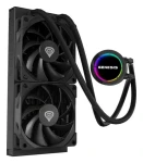Genesis Hydria 240 černá / Komplet vodního chlazení CPU / 2x 120 mm / ARGB / max. 1500 RPM / 80 CFM (NLG-2318)