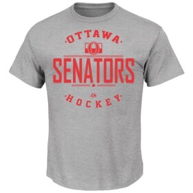Majestic Pánské Tričko Ottawa Senators Talking Fundamentals Velikost: S