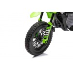 Mamido Dětská elektrická motorka Cross Pantone 361C zelená