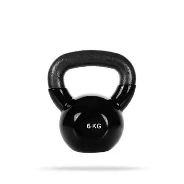 Kettlebell černý - GymBeam (černá) (51190-6-6kg)