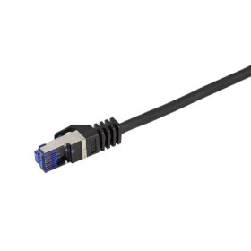 LogiLink C6A123S Ultraflex černá / Patch kabel / CAT6A / S/FTP / RJ45 / 30m (C6A123S)