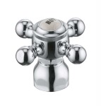 KLUDI - Adlon Ovládací rukojeť, teplá voda, chrom 7530105-00