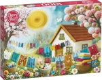 CHERRY PAZZI Puzzle Vlněná louka