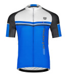 Pánský cyklistický dres MAESTRO, modrá/černá (elastický materiál MicroCool, velikost XL)