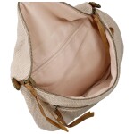 Trendy dámská textilní ledvinka Lena, růžová