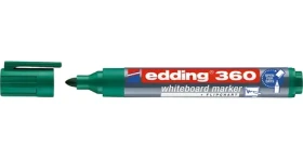 Edding 360 zelená / Popisovač na bílé tabule / kulatý hrot / šířka stopy 1,5-3 mm (4-360004)