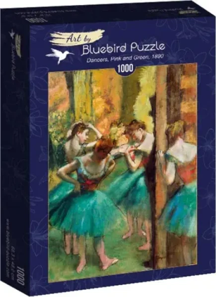 BLUEBIRD Puzzle Tanečnice - růžová a zelená