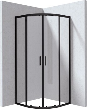 DEANTE - Funkia Evo půlkulatý sprchový kout, půlkulatý, 90x90 cm, KYP_N099P