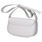 Trendy dámská koženková crossbody kabelka Millie, krémová